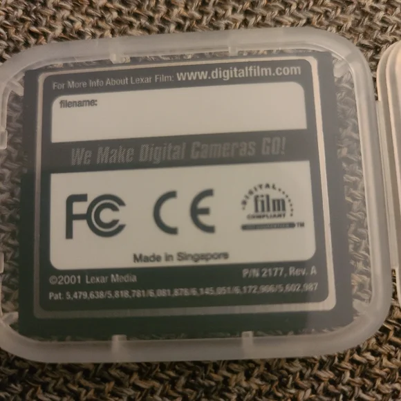 Lexar 16MB CompactFlash Card - Picture 3 of 4